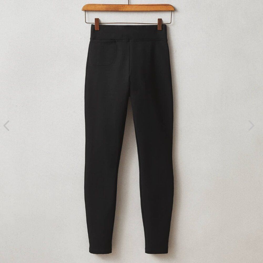NWOT AMERICAN GIANT Black Ponte No BS Legging Skinny Pants Size 4